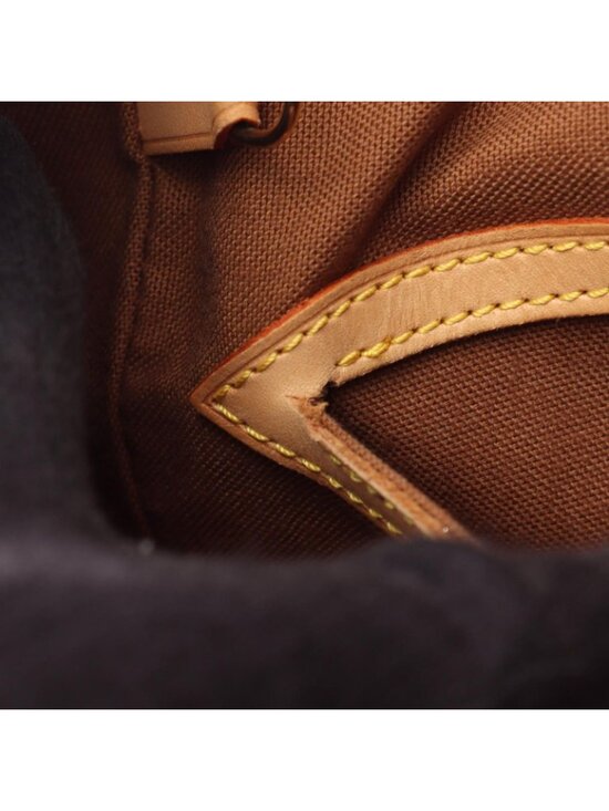 Louis Vuitton Backpack Montsouris GM Monogram Canvas Leather main image 8